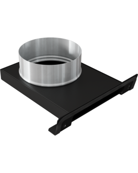 Допуск воздуха в топку с патрубком (125мм)-foto2