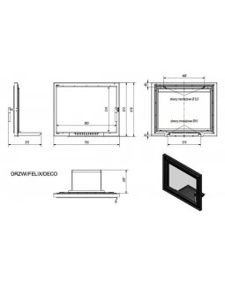 Дверца DECO в сборе (Felix)-foto2