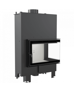 Топка с водяным контуром MBM/PW/10/P/BS/W, Г-образное стекло справа, змеевик-foto3