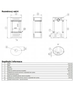 Камин-печь ABX Atrium 9-foto2