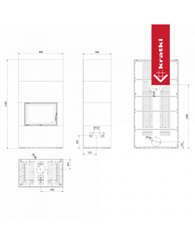 Каминокомплект FLOKI в облицовке FOKOS GRAFITE-foto8