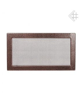 Вентиляционная решетка 22х37 черная/медь пористая