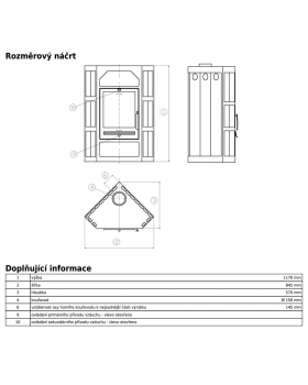 Печь-камин ABX Lahti угловой-foto2