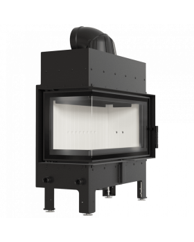 Каминная топка FLOKI/L/L угловое стекло слева-foto2