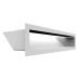 Вентиляционная решетка Люфт белая 9x40