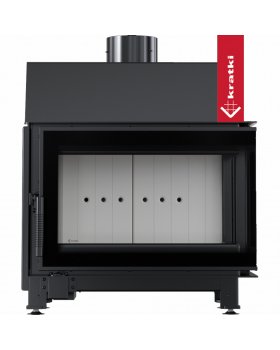 Топка Kratki SIMPLE/S/P/BS угловое стекло справа