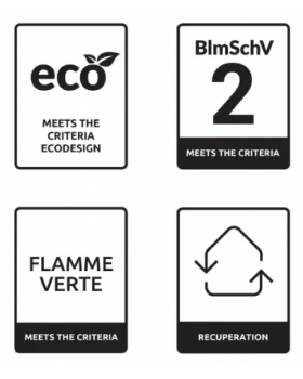 Печь Kratki ERIK, WHITE SATIN-foto10