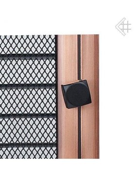 Вентиляционная решетка 17х30 Оскар медь с жалюзи-foto3