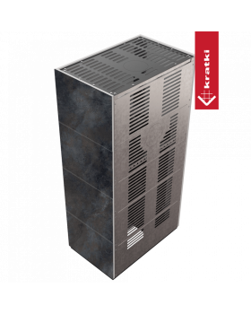 Каминокомплект FLOKI в облицовке OSSIDO NERO-foto7