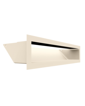 Вентиляционная решетка Люфт бежевая 9x40-foto2