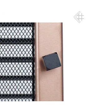 Вентиляционная решетка 17х17 гальваника под медь с жалюзи-foto3