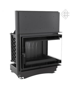 Топка ZUZIA/P/BS/DECO, Г-образное стекло справа