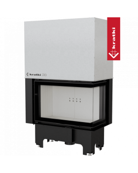 Топка VNP/810/410, Г-образное стекло справа, гильотина-foto2