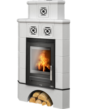 Печь-камин ABX Regina керамическая угловая