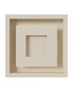 Решетка WIND Бежевая 22х22-foto3