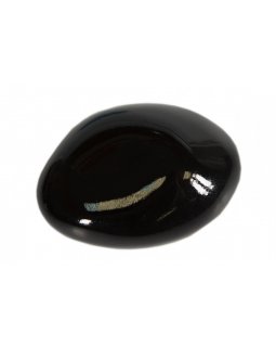 Декоративные элементы ГАЛЬКА ЧЕРНАЯ №14-foto2