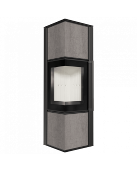 Дровяная стальная печь TORA/M NATURALI PIETRA DI SAVOIA GRIGIA BOCCIARDATA-foto6