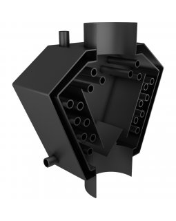 Теплообменник водный для дымохода с трубами, W-образный-foto2