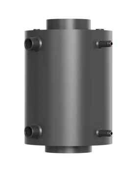 Теплообменник водный для дымохода, со змеевиком, д. 150 (V3)-foto2