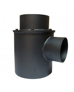 Адаптер дымохода газовой топки Kratki LEO/100-foto2