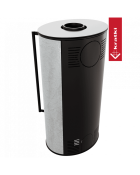 Печь Kratki ERIK, WHITE NATURAL-foto8