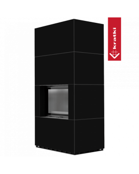 Каминокомплект FLOKI в облицовке NERO ASSOLUTO-foto3