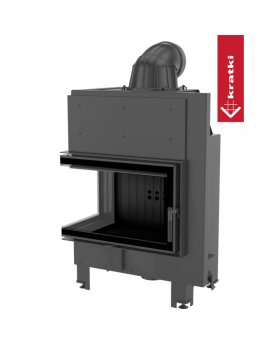 Топка MBM/L/BS/SG, Г-образное стекло слева