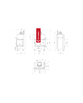 Топка MBM/P/BS, Г-образное стекло справа-foto10