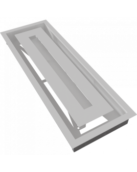 Решетка WIND Белая 17х49-foto7