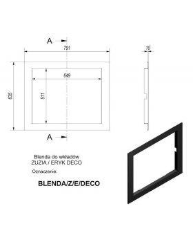 Рамка к топкам Deco (Zuzia/Eryk)-foto2