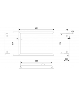 Рамка для топки NADIA/12/G-foto3