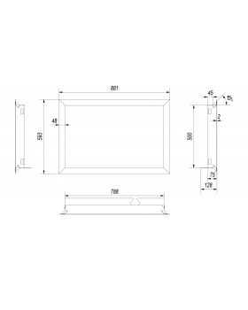 Рамка для топки NADIA/12/G-foto3