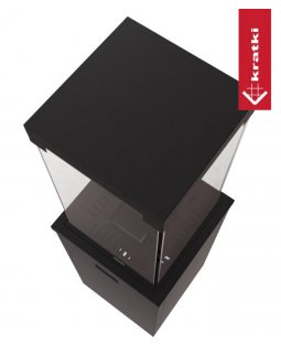 Нагреватель газовый PATIO/LIGHT, сталь с ручным управлением, цвет черный-foto2