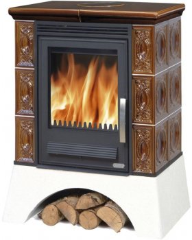 Печь ABX Helvetia LPI белый цоколь