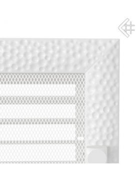Вентиляционная решетка 17x30 Venus белая с жалюзи