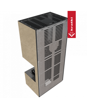 Каминокомплект FLOKI в облицовке FOKOS RENA, угловое стекло справа-foto5