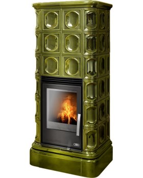 Печь-камин ABX KALEDONIE KPI (6,9 кВт в воду) - вставка КОМБО-foto2