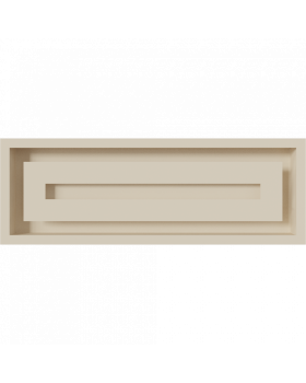 Решетка WIND Бежевая 17х49-foto3