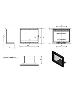 Дверца DECO в сборе (Eryk)-foto2