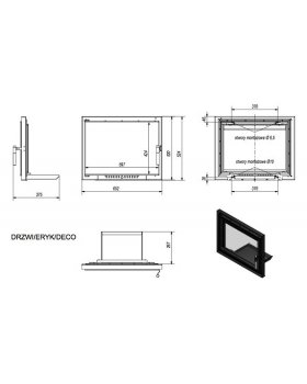 Дверца DECO в сборе (Eryk)-foto2