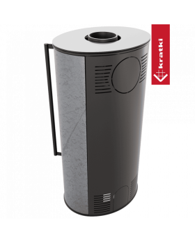 Печь Kratki ERIK GREY SATIN-foto8