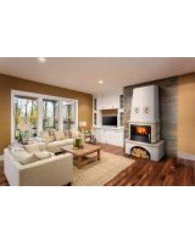 Печь-камин ABX LAPONIE II OX - вставка СТАЛЬНАЯ-foto2