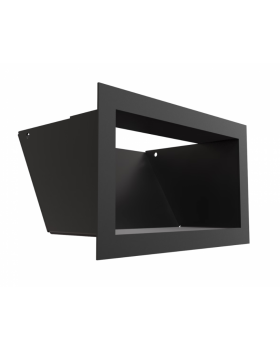 Решётка Kratki Luft 12x20 черная-foto2