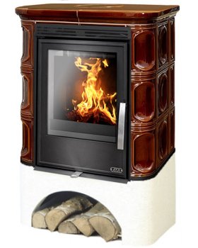 Печь-камин ABX MARINA KPI керамическая, с допуском воздуха-foto2