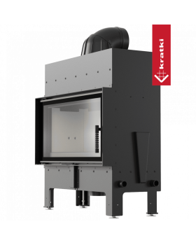 Каминная топка FLOKI/L с прямым стеклом-foto6