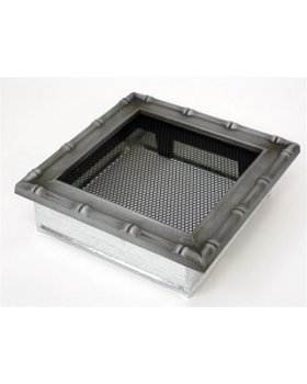 Вентиляционная решетка 17х17 Диана хром