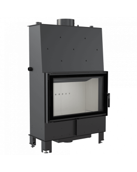 Топка с водяным контуром LUCY/PW/16/W, двойное стекло-foto2