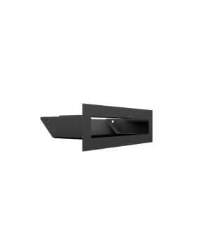 Вентиляционная решетка Люфт черная 6х20-foto2