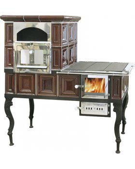 Печь-камин ABX Большая плита (варочная печь)-foto2