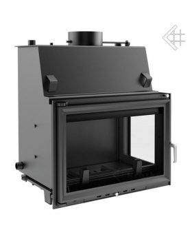 Топка с водяным контуром OLIWIA/PW/BP/22/W, стекло справа, змеевик